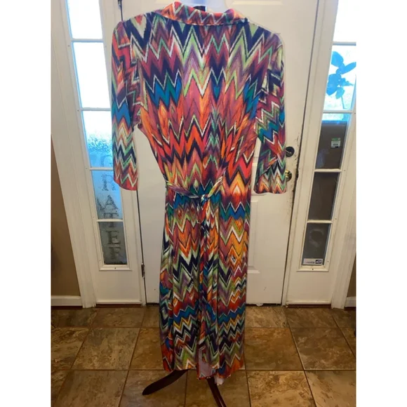 Women's Ashley Stewart Multi Dress Size 18/20 - Picture 4 of 5